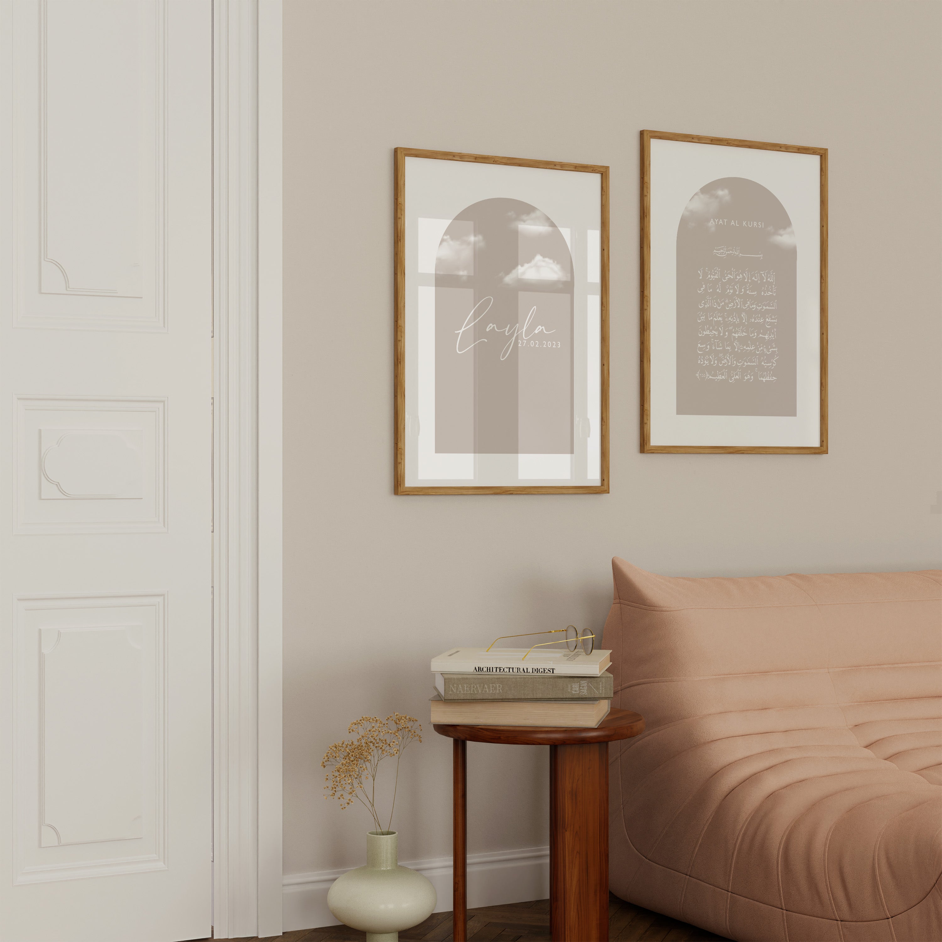 In The Clouds Pair, Dusty Rose - Signy