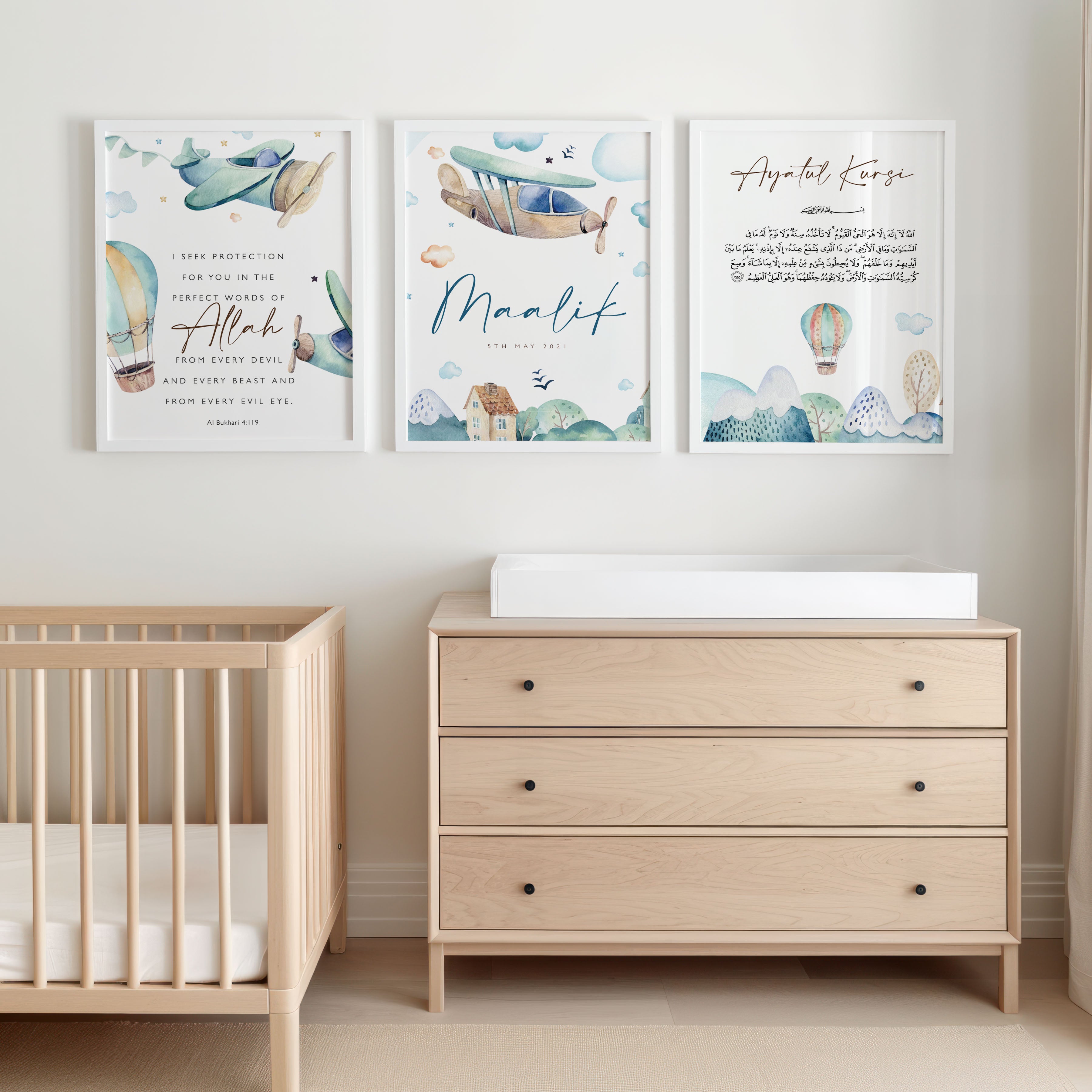 Mountains Trio, Personalised - Signy