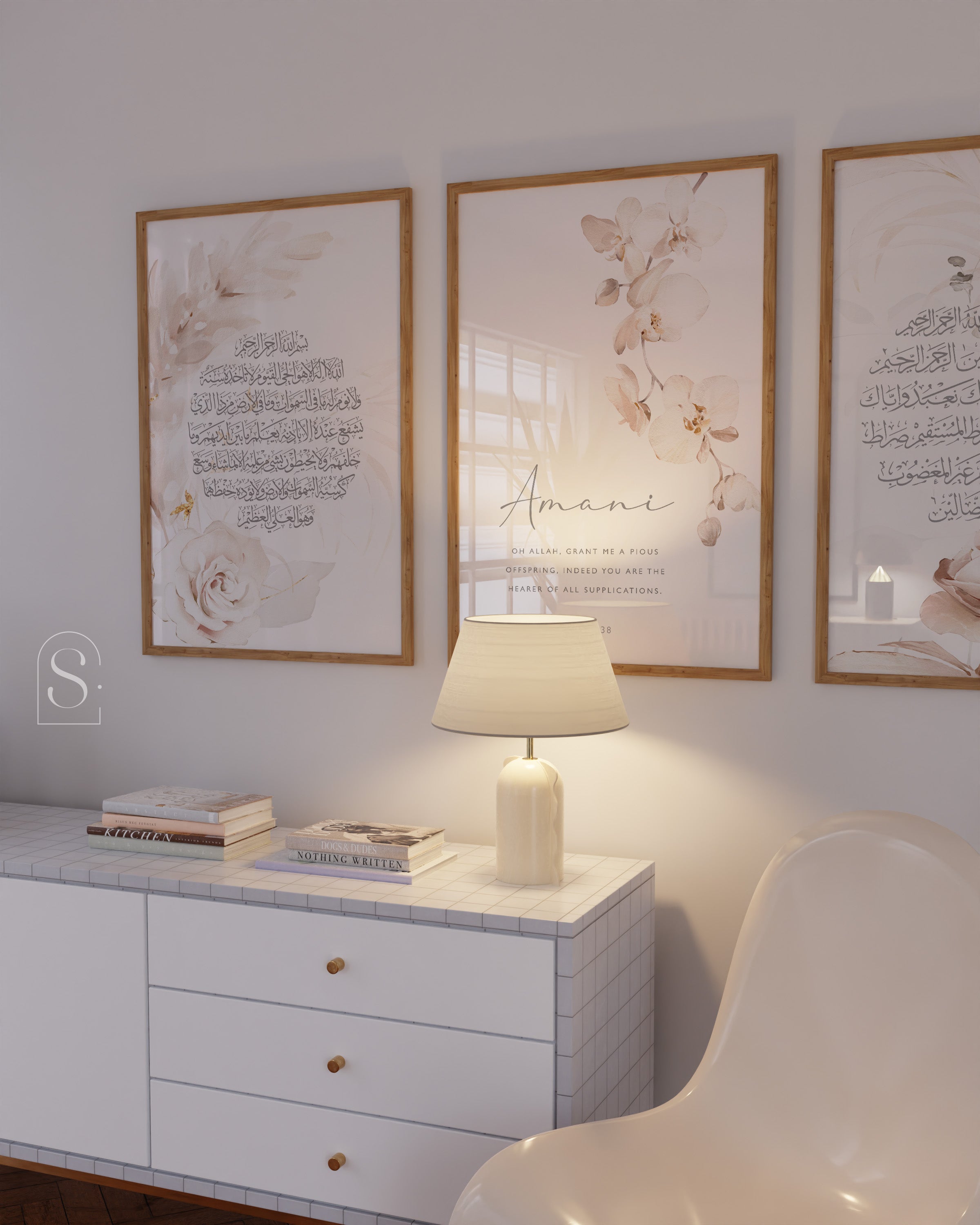 Orchids Trio, Personalised - Signy