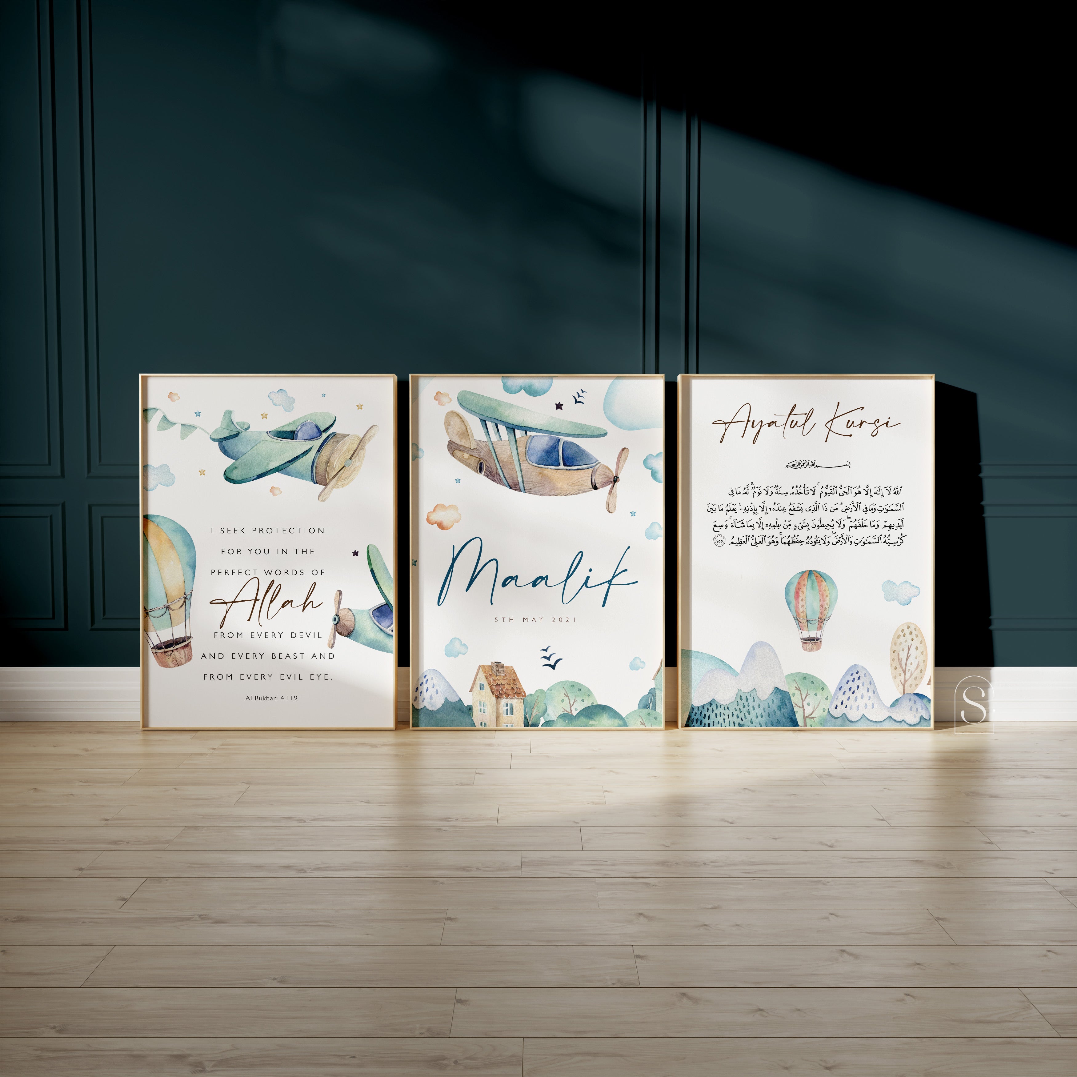 Mountains Trio, Personalised - Signy