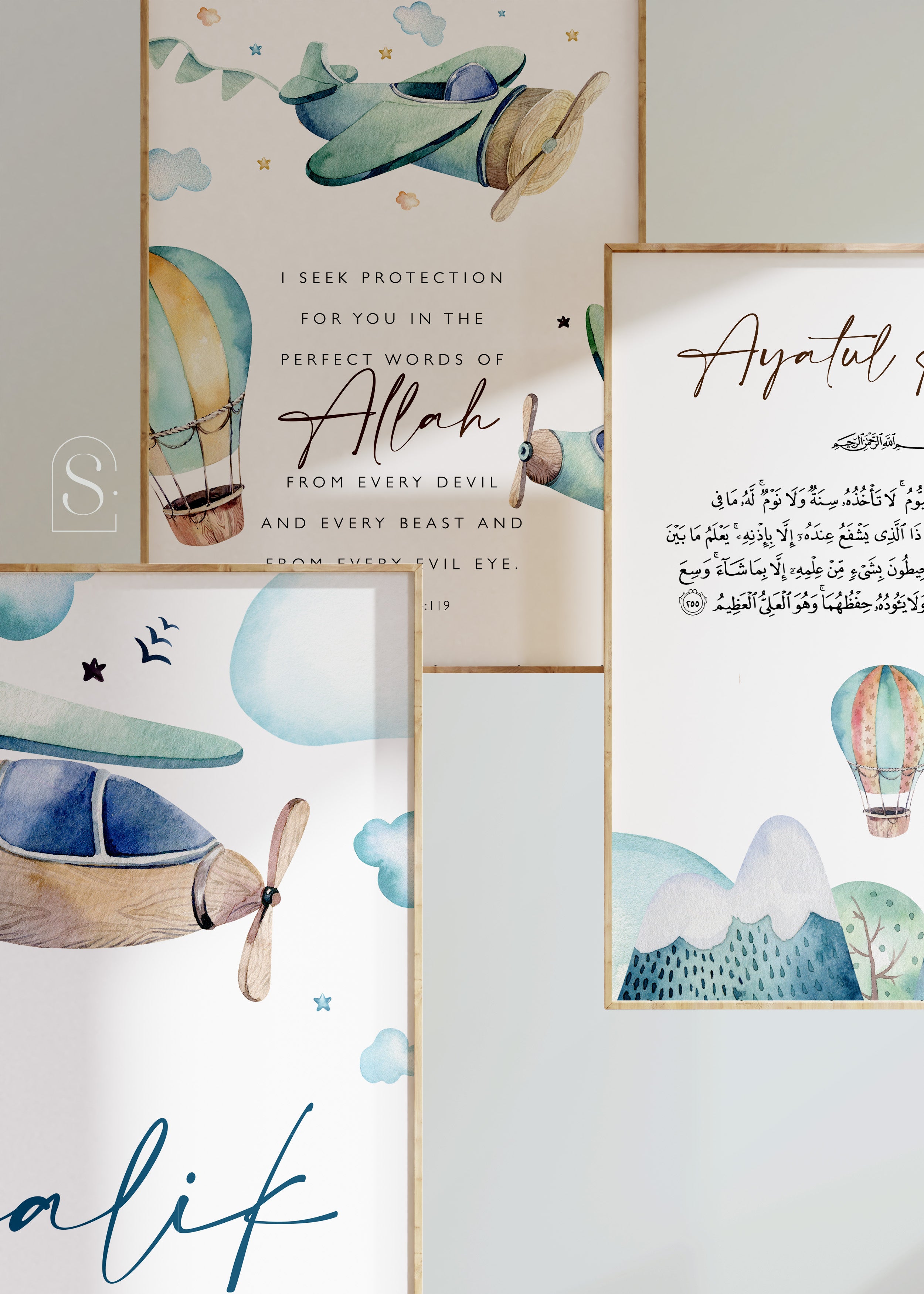 Mountains Trio, Personalised - Signy