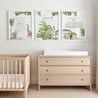 Tropical Safari Trio, Personalised - Signy