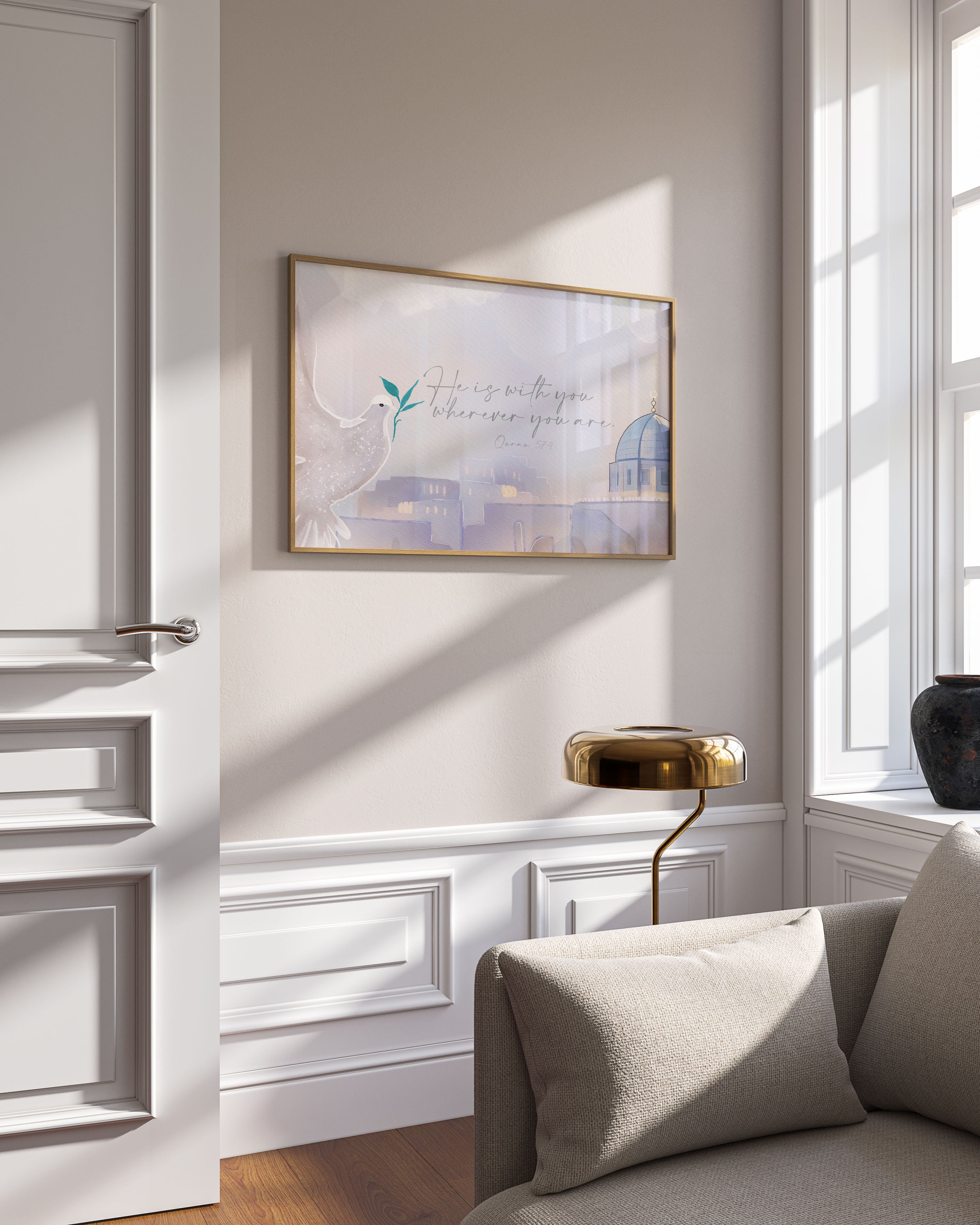 He is with you wherever you are, Quran 57:4 - Signy