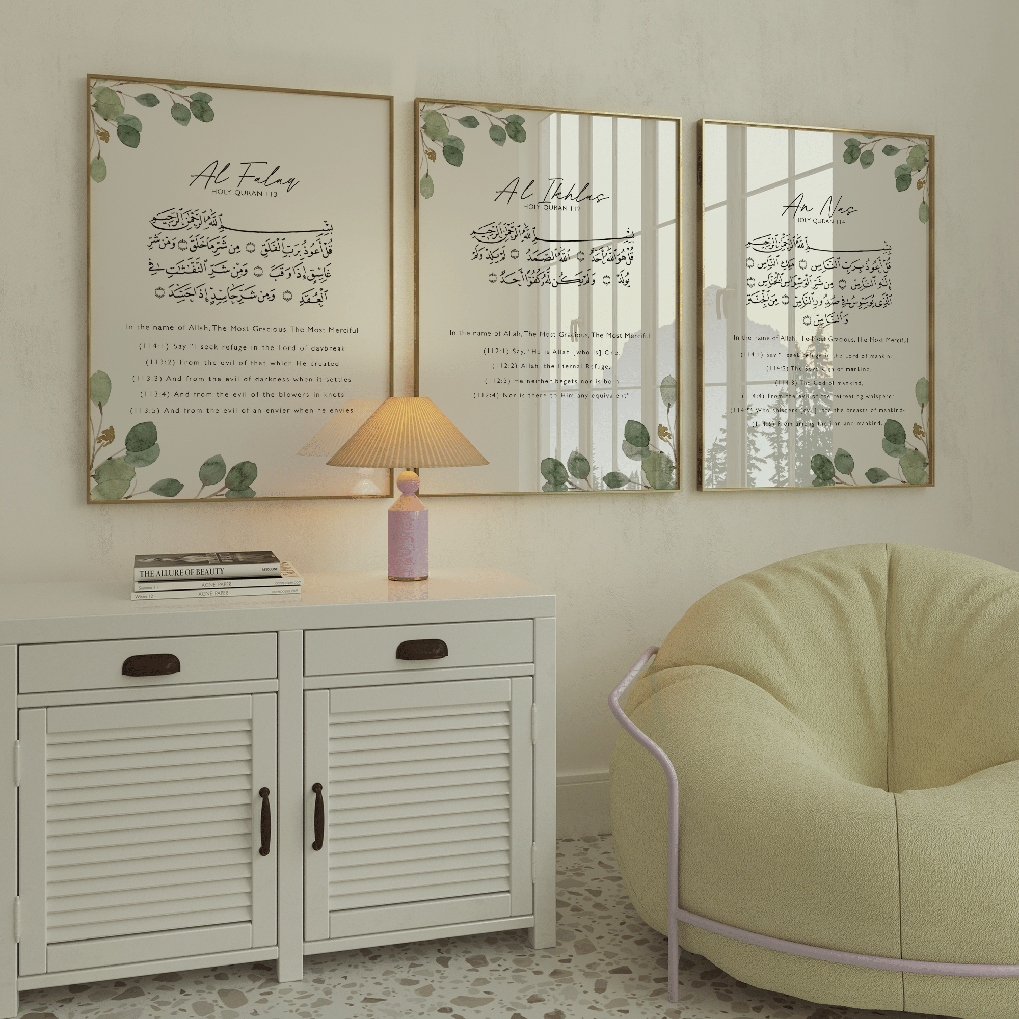 Eucalyptus Quls with Translation Trio - Signy