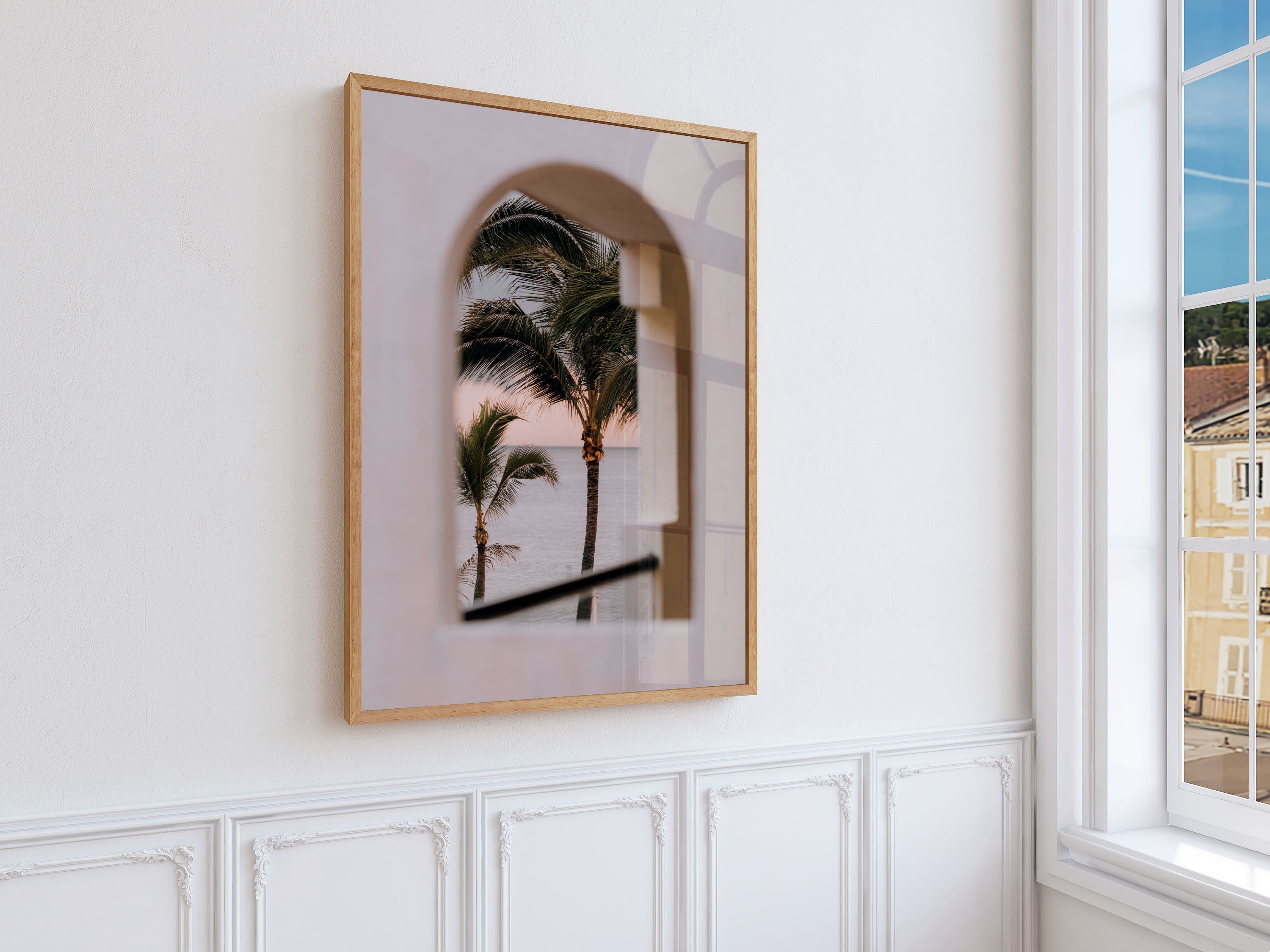 Palms Through Arch - Signy