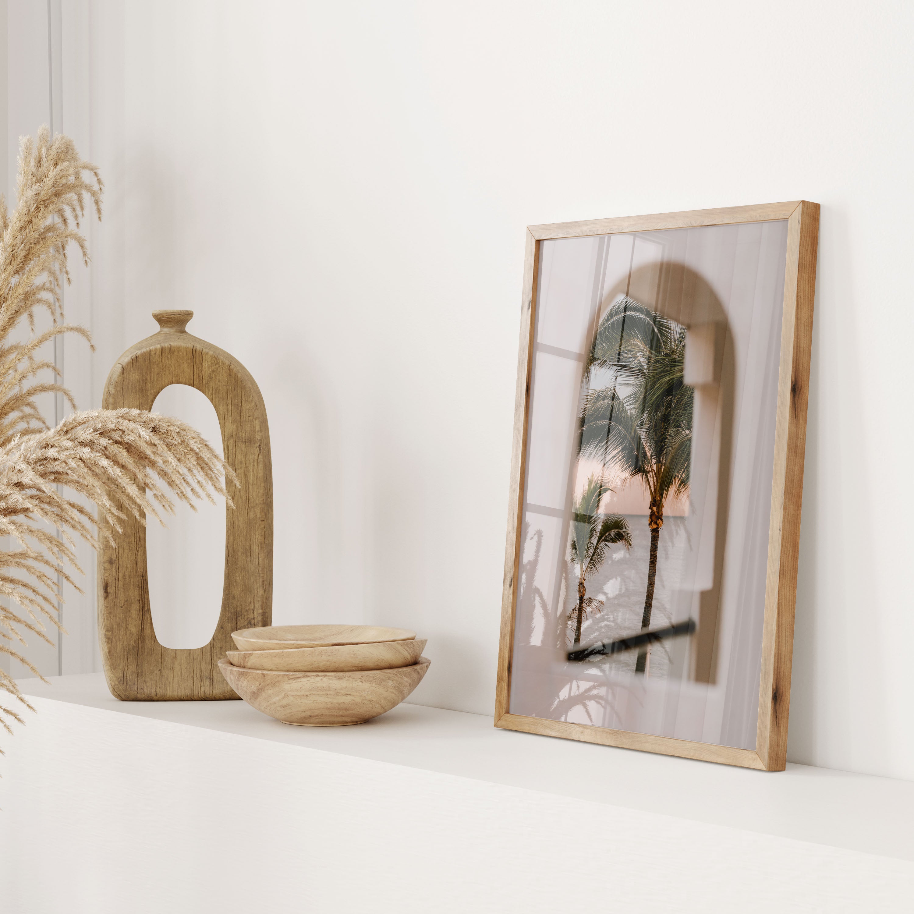 Palms Through Arch - Signy