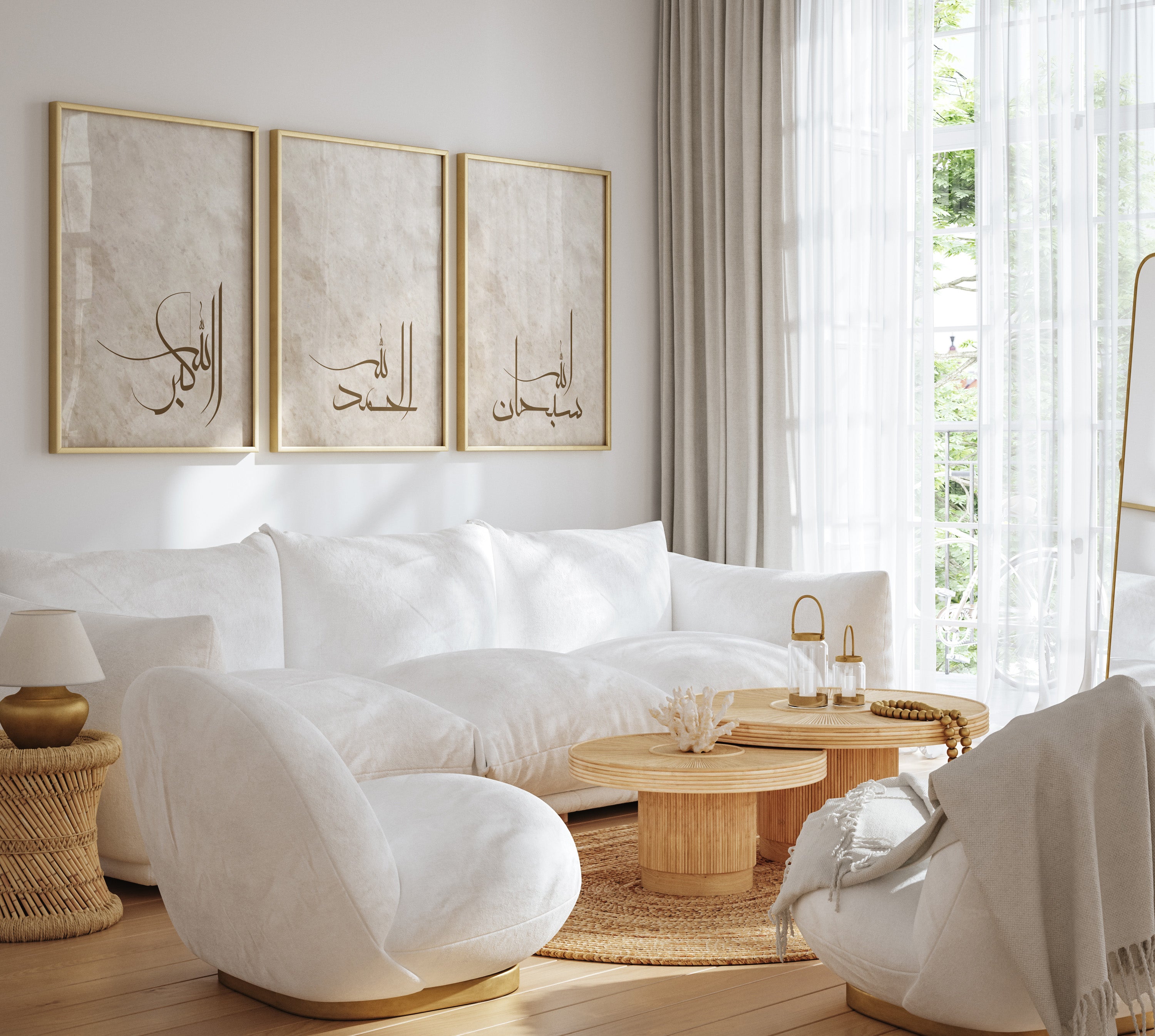 Thikr Trio, Beige - Signy