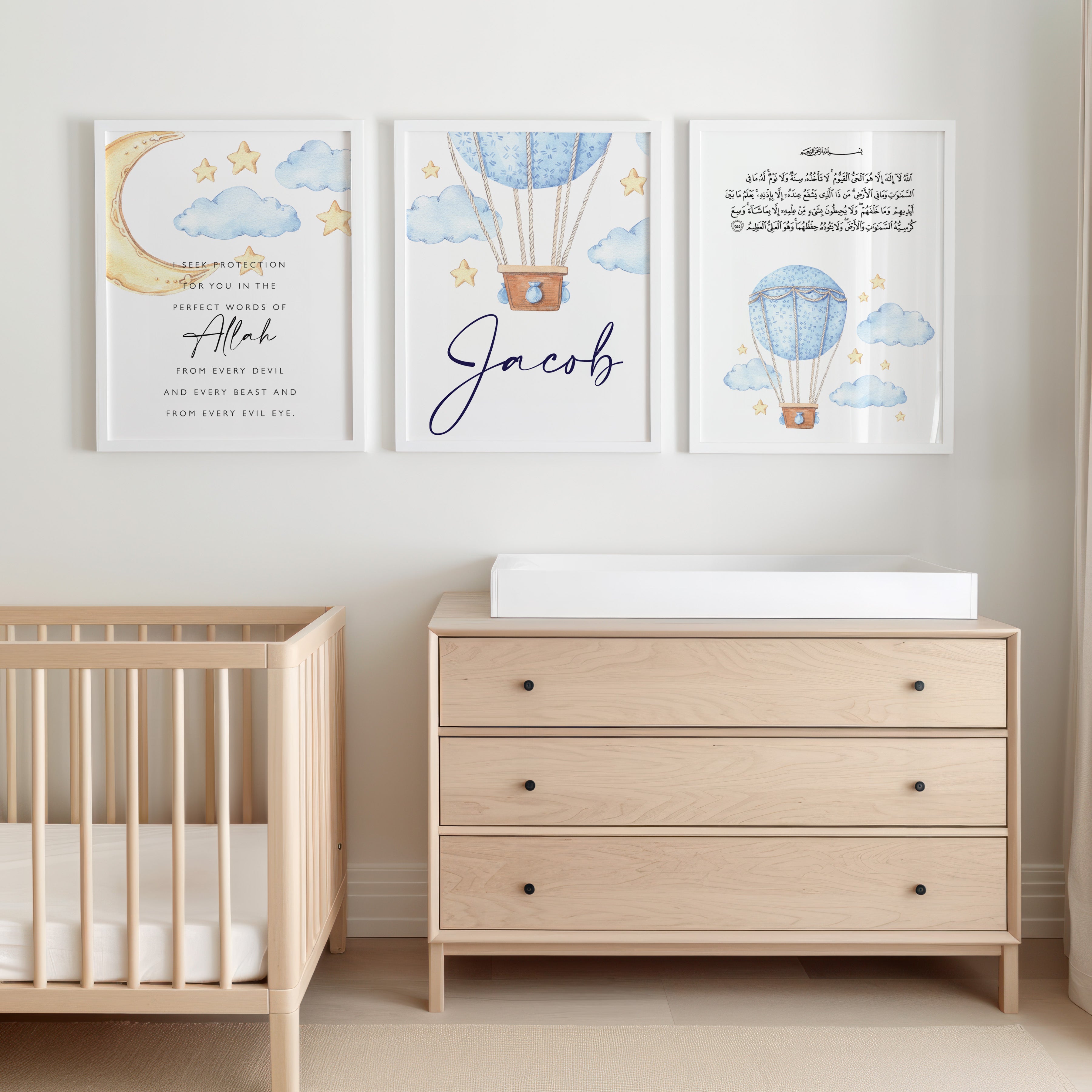 Blue Clouds Trio, Personalised - Signy