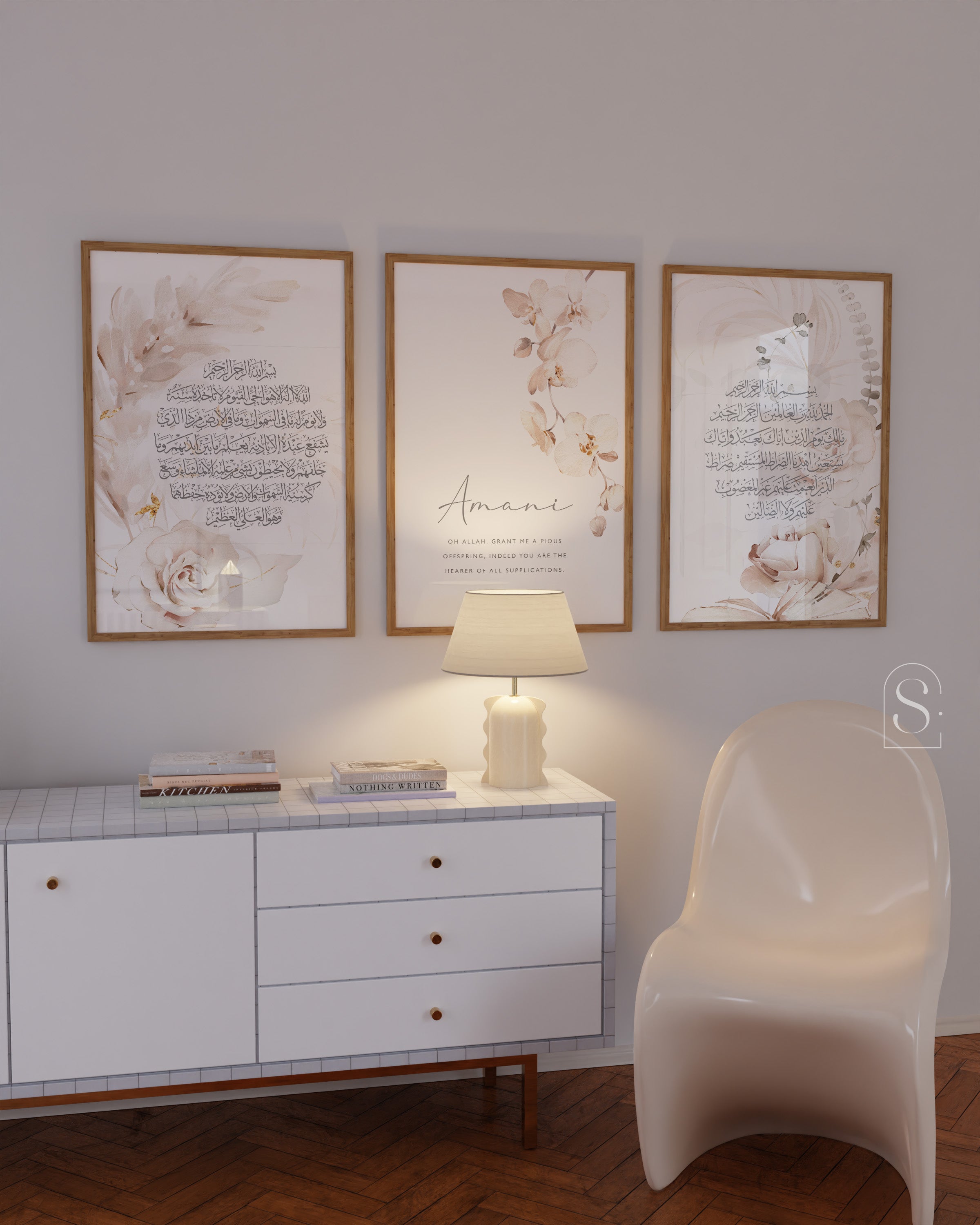 Orchids Trio, Personalised - Signy