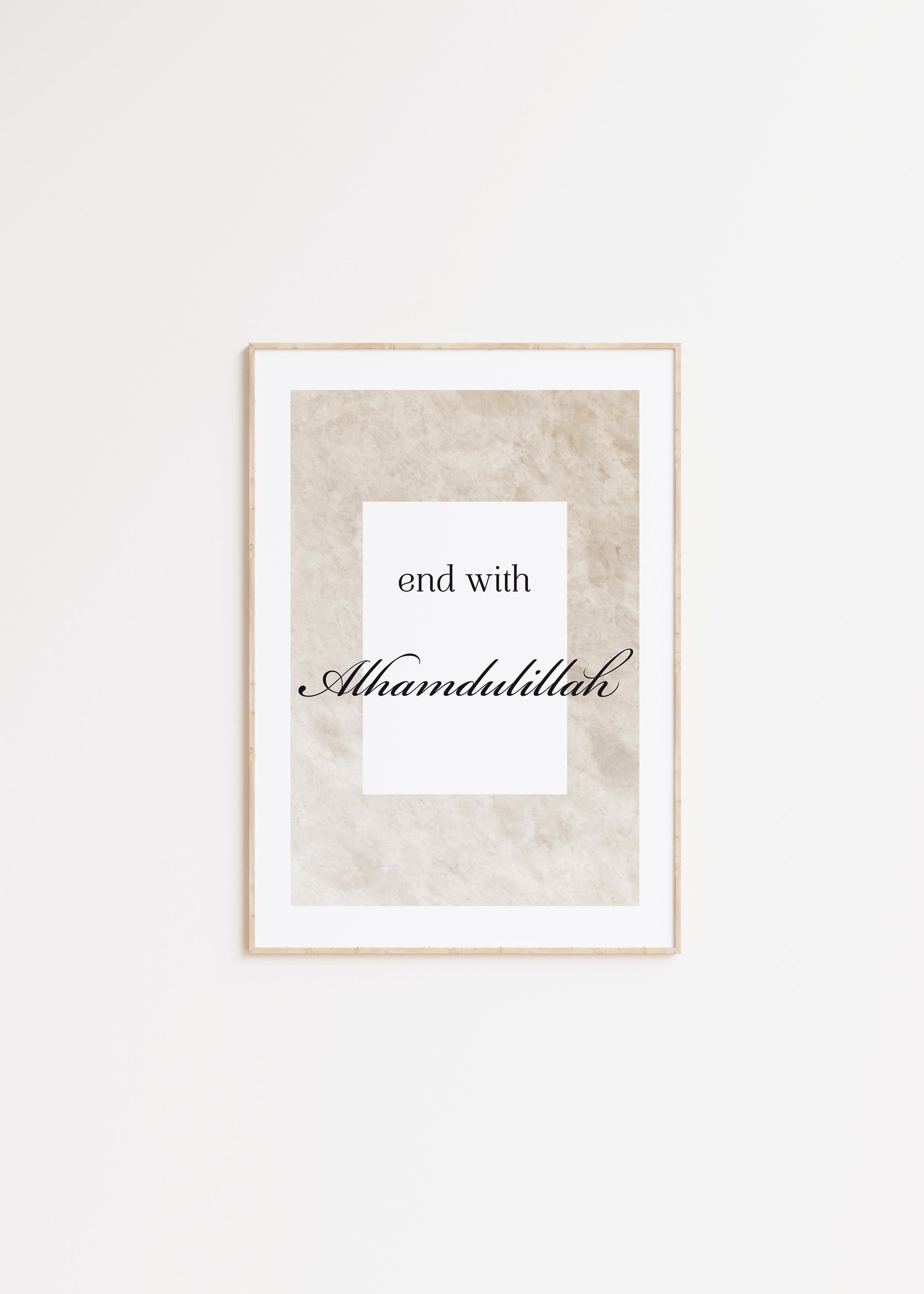 Start with Bismillah/ End with Alhamdulillah Trio - Signy