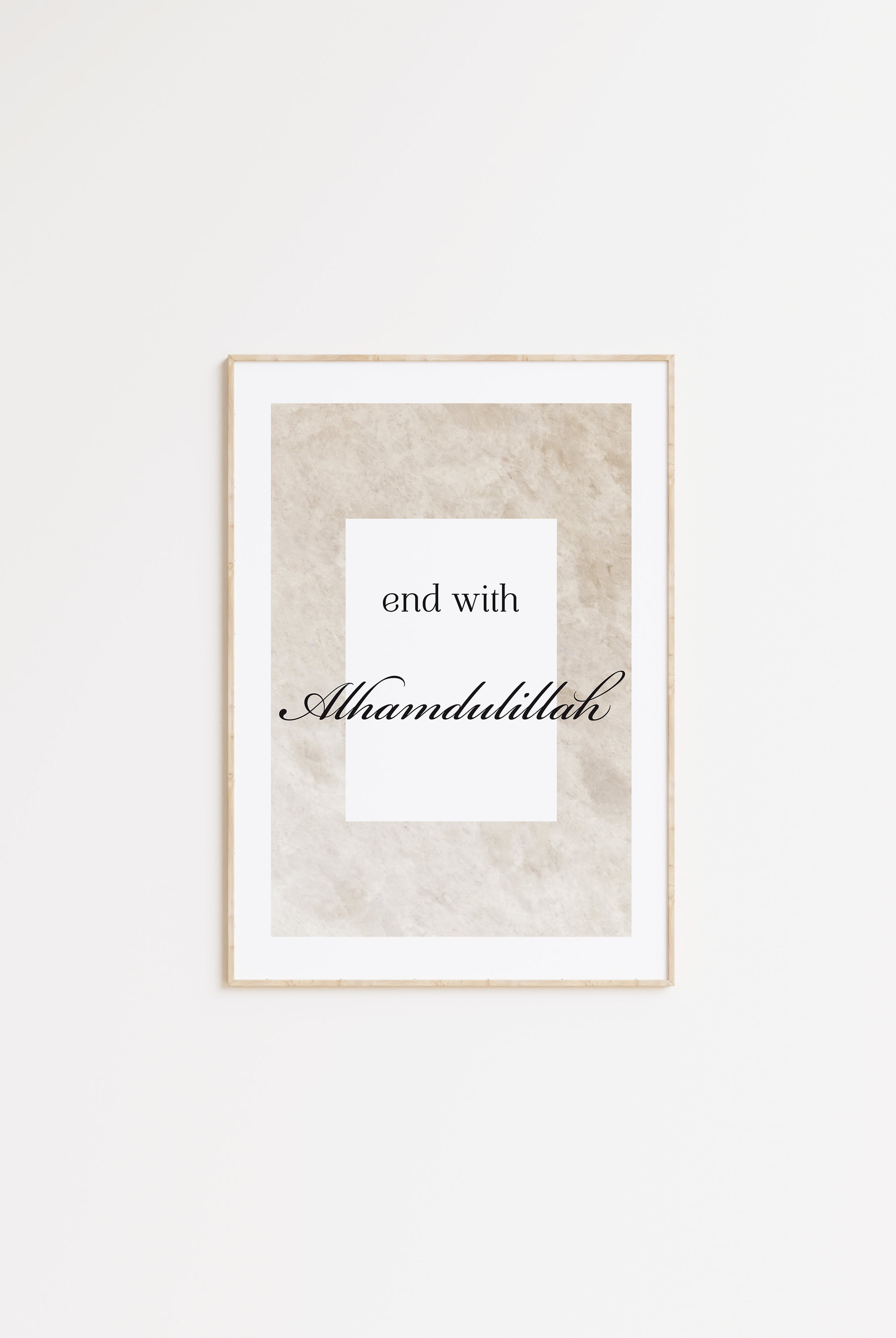 Start with Bismillah/ End with Alhamdulillah Trio - Signy