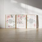 Blush Rose Trio, Personalised - Signy