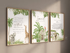 Tropical Safari Trio, Personalised - Signy