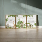 Tropical Safari Trio, Personalised - Signy